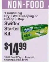Key Food Swiffer Starter Kit offer