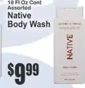 Key Food Native Body Wash offer