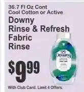 Key Food Downy Rinse & Refresh Fabric Rinse offer