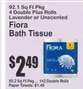 Key Food Fiora Bath Tissue offer