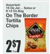Key Food On The Border Tortilla Chips offer