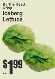 Key Food Iceberg Lettuce offer