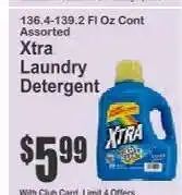 Key Food Xtra Laundry Detergent offer