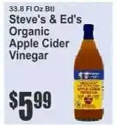 Key Food Steve's & Ed's Organic Apple Cider Vinegar offer