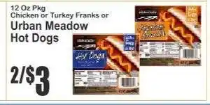 Key Food Urban Meadow Hot Dogs offer