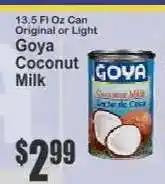 Key Food Goya Coconut Milk offer