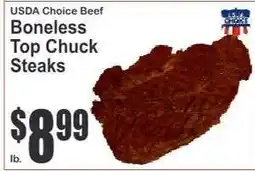 Key Food Boneless Top Chuck Steaks offer