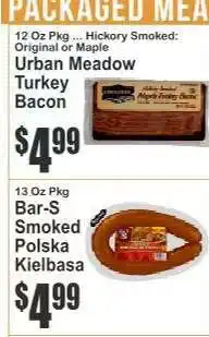 Key Food Bar-S Smoked Polska Kielbasa offer
