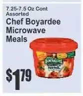 Key Food Chef Boyardee Microwave Meals offer