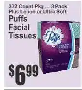 Key Food Puffs Facial Tissues offer