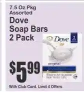 Key Food Dove Soap Bars 2 Pack offer