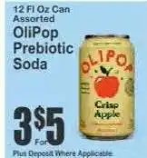 Key Food Olipop Prebiotic Soda offer