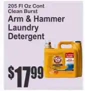 Key Food Arm & Hammer Laundry Detergent offer
