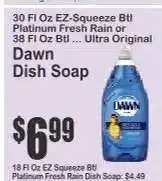 Key Food Dawn Dish Soap offer