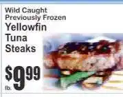 Key Food Yellowfin Tuna Steaks offer