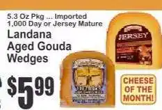 Key Food Landana Aged Gouda Wedges offer