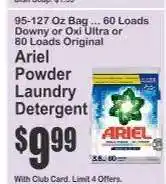 Key Food Ariel Powder Laundry Detergent offer