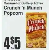 Key Food Crunch 'n Munch Popcorn offer