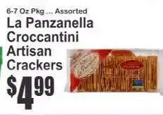 Key Food La Panzanella Croccantini Artisan Crackers offer
