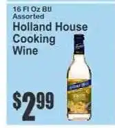 Key Food Holland House Cooking Wine offer