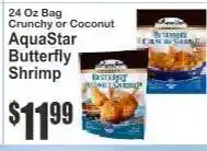 Key Food AquaStar Butterfly Shrimp offer