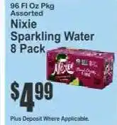 Key Food Nixie Sparkling Water 8 Pack offer