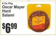Key Food Oscar Mayer Hard Salami offer
