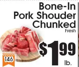 Supremo Foods Inc Bone-In Pork Shoulder Chunked offer