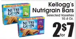 Supremo Foods Inc Kellogg's Nutrigrain Bars offer