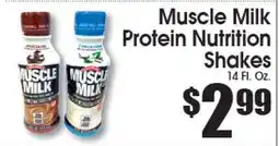 Supremo Foods Inc Muscle Milk Protein Nutrition Shakes offer