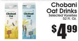 Supremo Foods Inc Chobani Oat Drinks offer