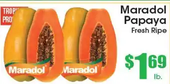 Supremo Foods Inc Maradol Papaya offer
