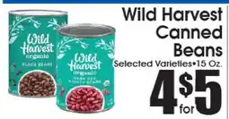 Supremo Foods Inc Wild Harvest Canned Beans offer