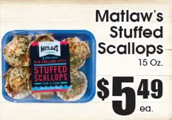 Supremo Foods Inc Matlaw's Stuffed Scallops offer