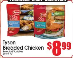 Supremo Foods Inc Tyson Breaded Chicken offer