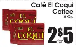 Supremo Foods Inc Café El Coqui offer