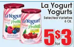 Supremo Foods Inc La Yogurt Yoygurts offer
