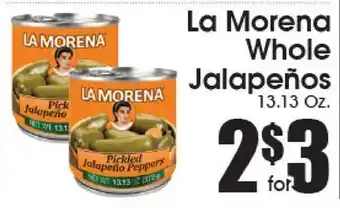 Supremo Foods Inc La Morena Whole Jalapeños offer