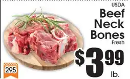 Supremo Foods Inc USDA Beef Neck Bones offer