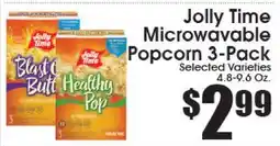 Supremo Foods Inc Jolly Time Microwavable Popcorn 3-Pack offer
