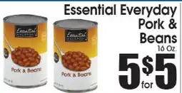 Supremo Foods Inc Essential Everyday Pork & Beans offer