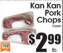 Supremo Foods Inc Kan Kan Pork Chops offer