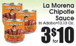 Supremo Foods Inc La Morena Chipotle Sauce offer