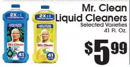 Supremo Foods Inc Mr. Clean Liquid Cleaners offer