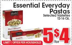 Supremo Foods Inc Essential Everyday Pastas offer