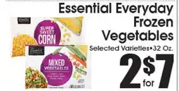 Supremo Foods Inc Essential Everyday Frozen Vegetables offer