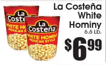 Supremo Foods Inc La Costeña White Hominy offer
