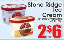 Supremo Foods Inc Stone Ridge Ice Cream offer