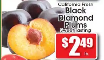 Supremo Foods Inc Black Diamond Plums offer