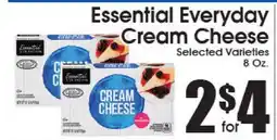 Supremo Foods Inc Essential Everyday Cream Cheese offer